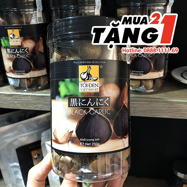 Tỏi đen cô đơn 250g Tỏi đen cô đơn 250g