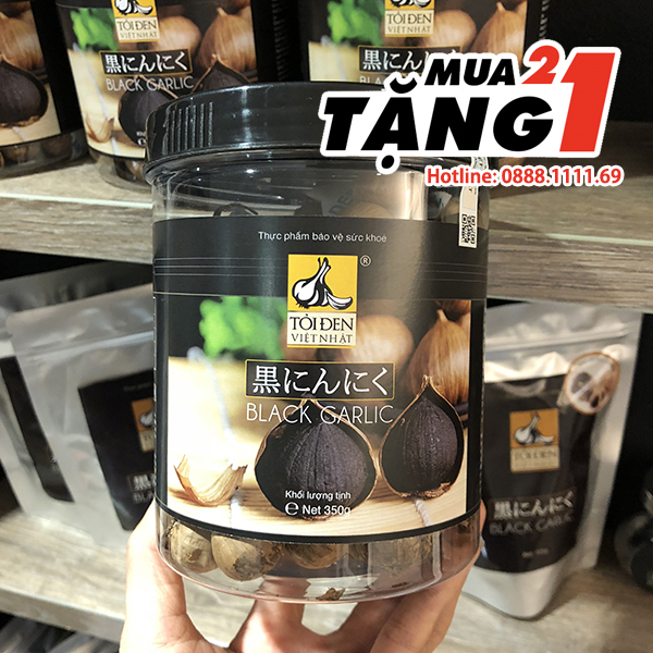 Tỏi đen cô đơn 350g Tỏi đen cô đơn 350g